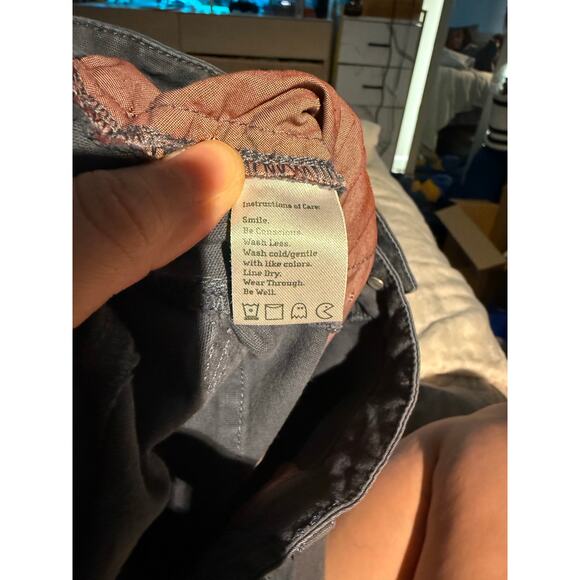 Flylow Dark Gray Utility Mens Casual Shorts- Sz 36 - Picture 5 of 6